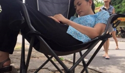Những dáng ngủ không thể 'bá đạo' hơn của sao Việt